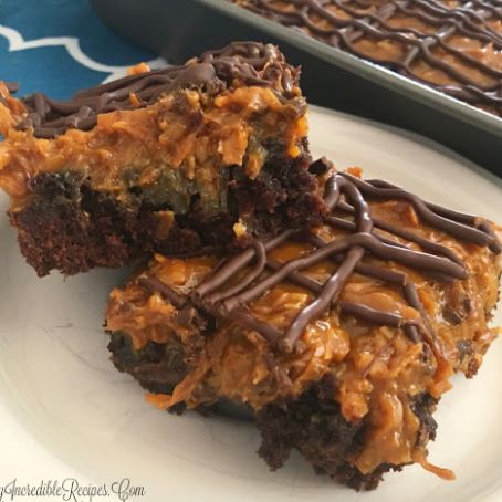 Samoa Brownies