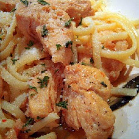 Buttery Chicken Scampi Pasta