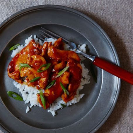 Orange Chicken with Spicy Variation