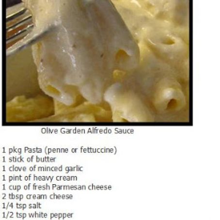 Olive Garden Alfredo Sauce Recipe 4 1 5