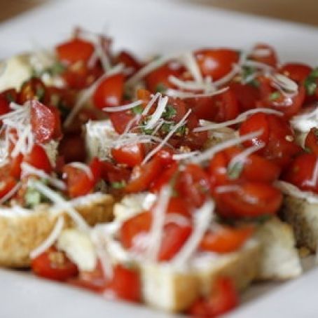 Cream Cheese Bruschetta