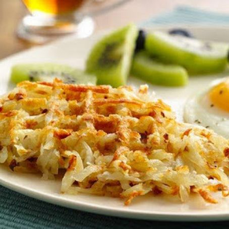 Hash Brown Waffles - Vegetable Recipes