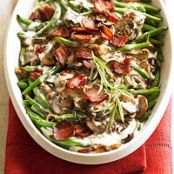 Bacon-Topped Green Bean Casserole