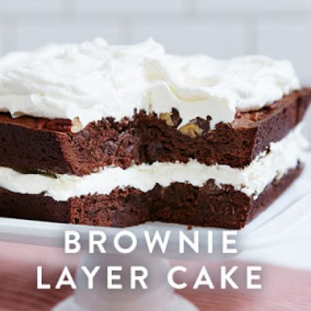 Brownie Layer Cake