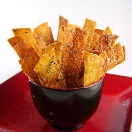 Parmesan Tortilla Crisps