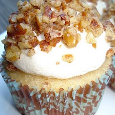 Butter Pecan Cupcakes