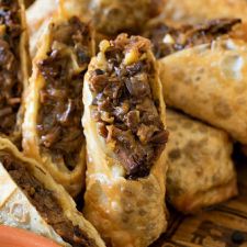 Cheesesteak Egg Rolls