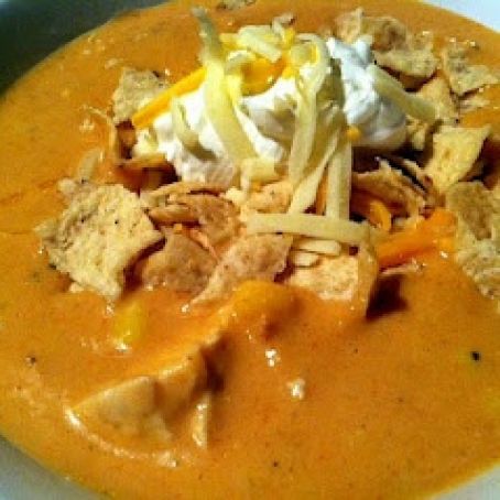 Crock Pot Chicken Enchilada Soup