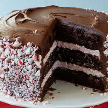 Chocolate Peppermint Cake