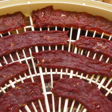 Beef Jerky Made with a Dehydrator Recipe - (3.8/5)