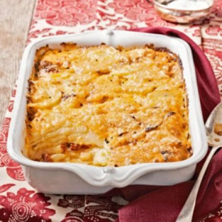 Pimento-Cheese Potato Gratin