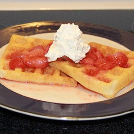 Homemade Belgian Waffles