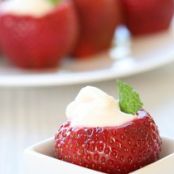 Fluffy Stuffed Strawberries