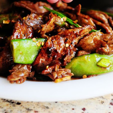 Beef with Snow Peas