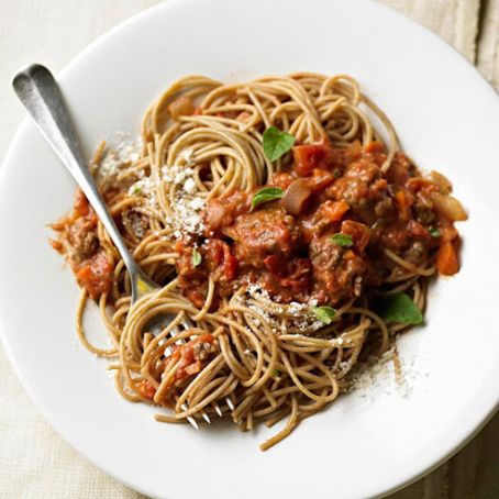 Spaghetti with Best-Ever Bolognese Sauce