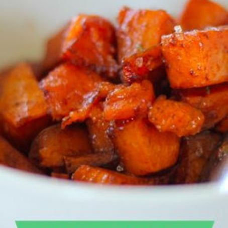 Brown Sugar Roasted Sweet Potatoes