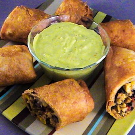 Deep Fried Southwestern Egg Rolls