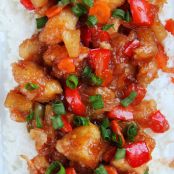 Baked Sweet and Sour Chicken