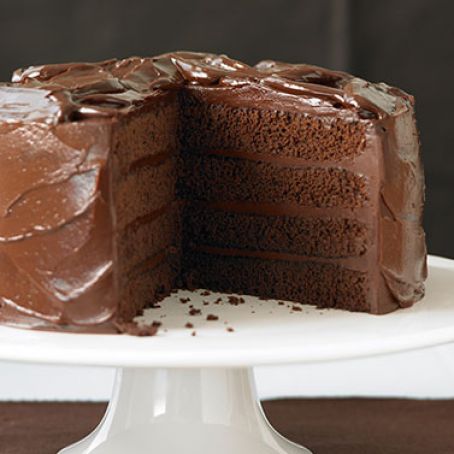 Devil’s Food Cake with Sinful Chocolate Frosting