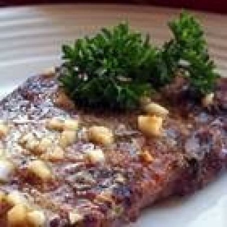 Sirloin Steak with Garlic Butter