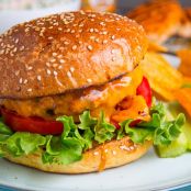 Buffalo Chicken Burgers