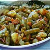 Country Ranch Green Beans 'n Potatoes with Bacon