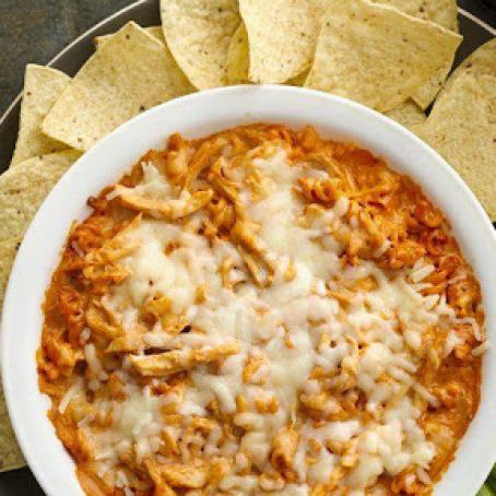 Buffalo Chicken Pizza Dip