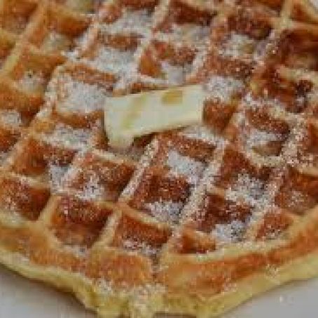 Eggnog Waffles