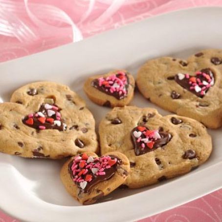 Valentine Chocolate Filled Hearts