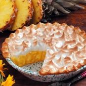 Pineapple Meringue Pie