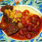 Swiss Steak with pepper chowchow