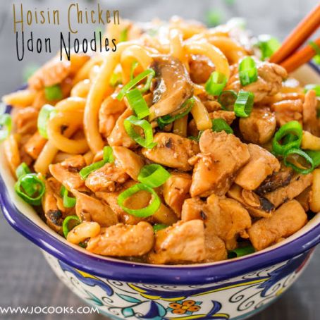 Hoisin Chicken Udon Noodle