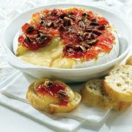 Sweet & Tangy Baked Brie