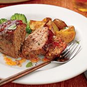 Pepper Relish Mini Meatloaves