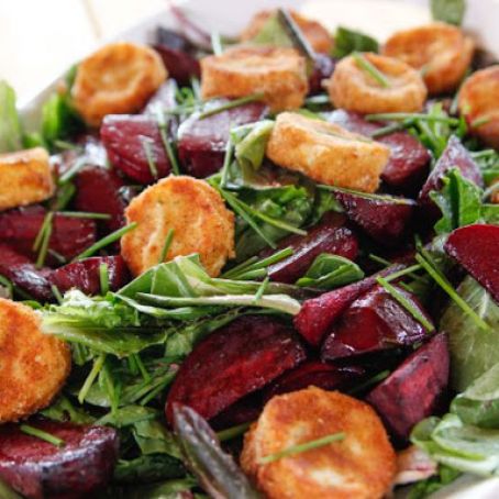 Beet and Goat Cheese Salad