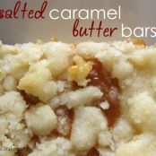 Salted Caramel Butter Bars