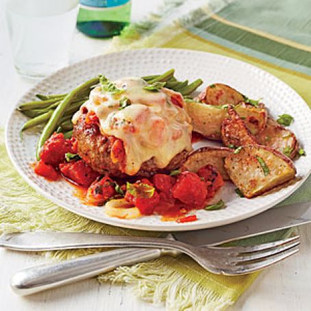 Swiss Burgers in Tomato Gravy