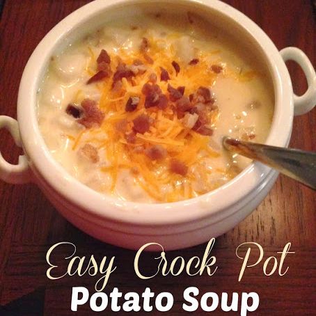 Easy Crock Pot Potato Soup Recipe 3 8 5