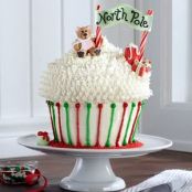 Christmas Giant Cupcake