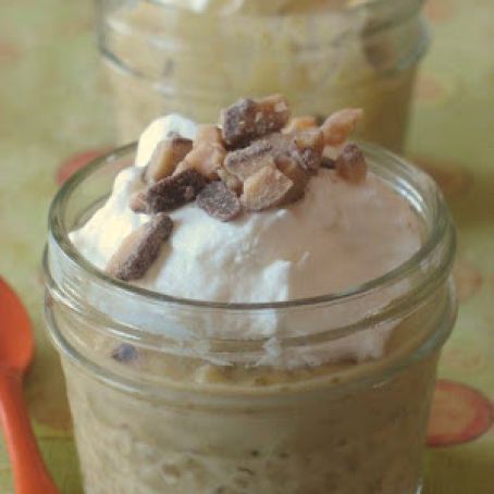 Butterscotch tapioca pudding