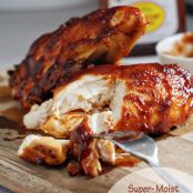 Super Moist Oven Baked BBQ Chicken