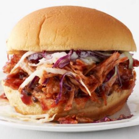 Slow-Cooker Pulled Pork Sandwiches