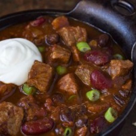 Beef and Andouille Chili