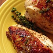 Sear Roasted Chicken Breasts with Shallot Herb Pan Sauce