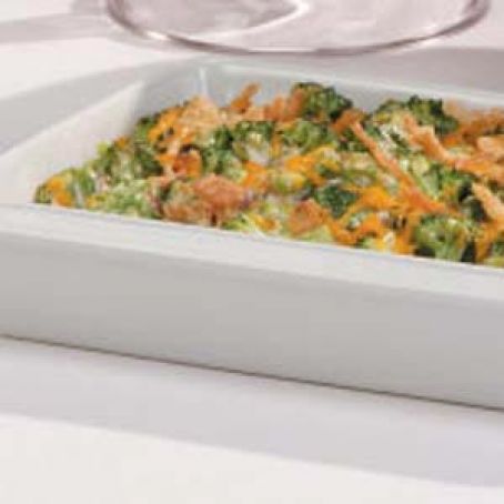 Cheesy Cheddar Broccoli Casserole Recipe