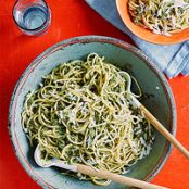 Charred Scallion Pesto Pasta