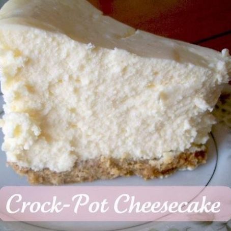 Crock pot cheese cake