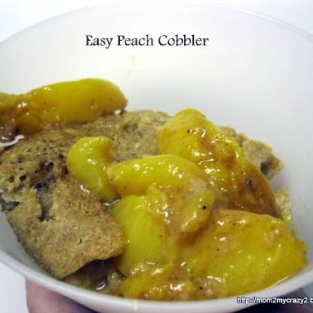 Easy Peach Cobbler