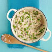 Creamy Rice and Sweet Peas