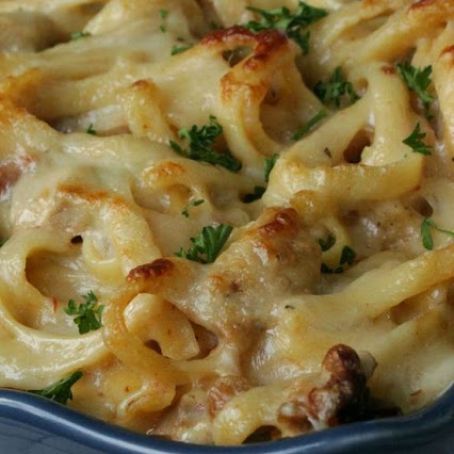 Baked Chicken Fettuccine